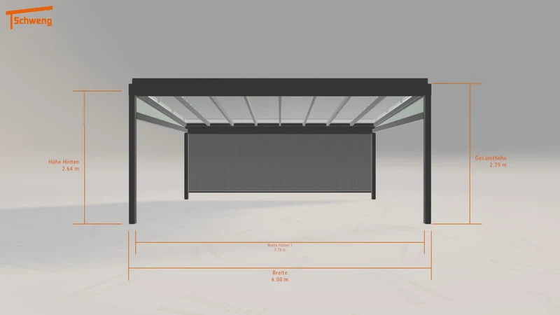 #DE Schweng Terrassenüberdachung S400 (ID jj3x89)
