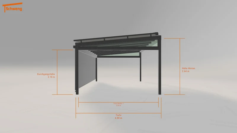#DE Schweng Terrassenüberdachung S400 (ID jj3x89)