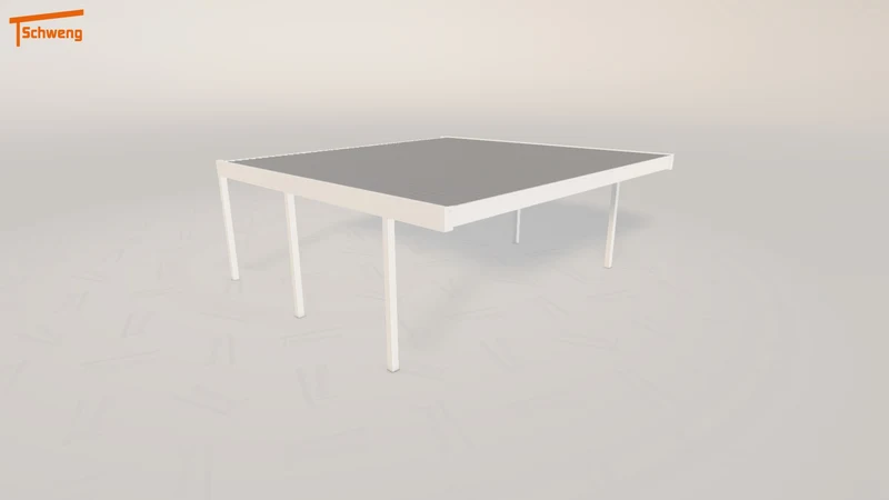 #DE Schweng Flachdachcarport C600 (ID 5mg3z8) #MTG