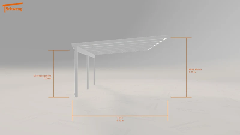 #DE Schweng Terrassenüberdachung S400 (ID rj32np)