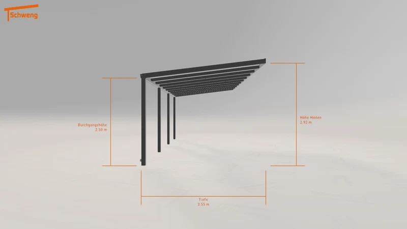 #DE Schweng Pultdachcarport S350 (ID 77g442) #MTG