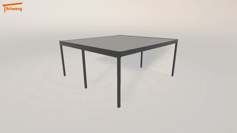 #DE Schweng Flachdachcarport C600 (ID 2qkz57) #MTG