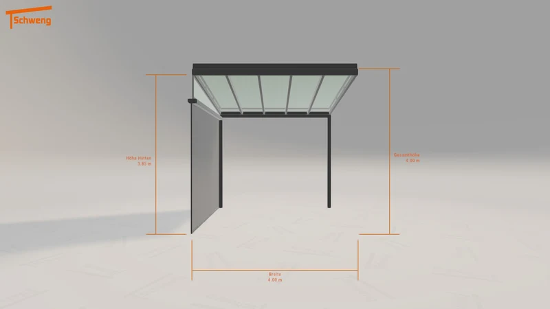 #DE Schweng Terrassenüberdachung S400 (ID w3p8j4)