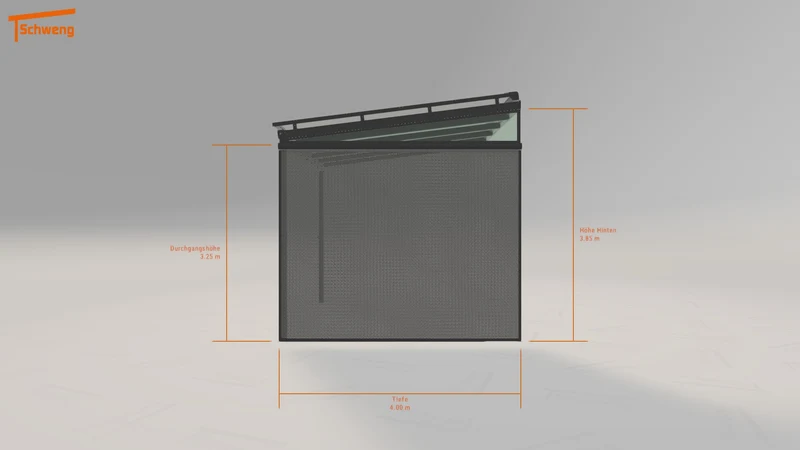 #DE Schweng Terrassenüberdachung S400 (ID w3p8j4)