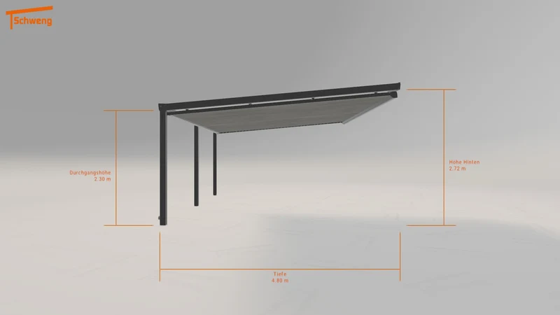 #DE Schweng Terrassenüberdachung S400 (ID 33kzw3)