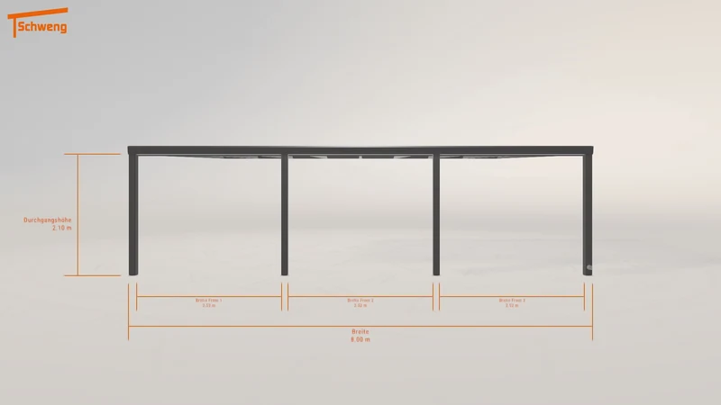 #DE Schweng Pultdachcarport S400 (ID rjk75g)