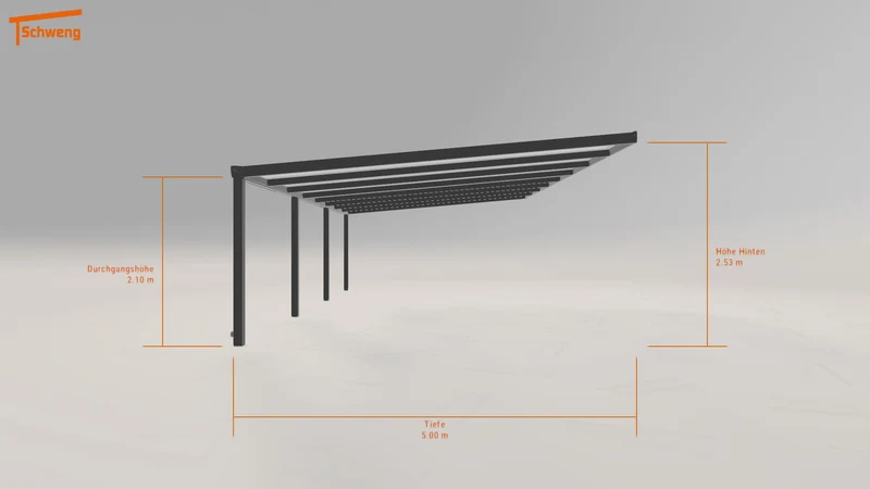 #DE Schweng Pultdachcarport S400 (ID rjk75g)