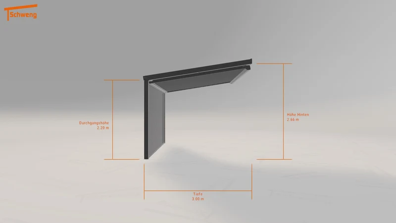 #DE Schweng Terrassenüberdachung S350 (ID pbdy97)