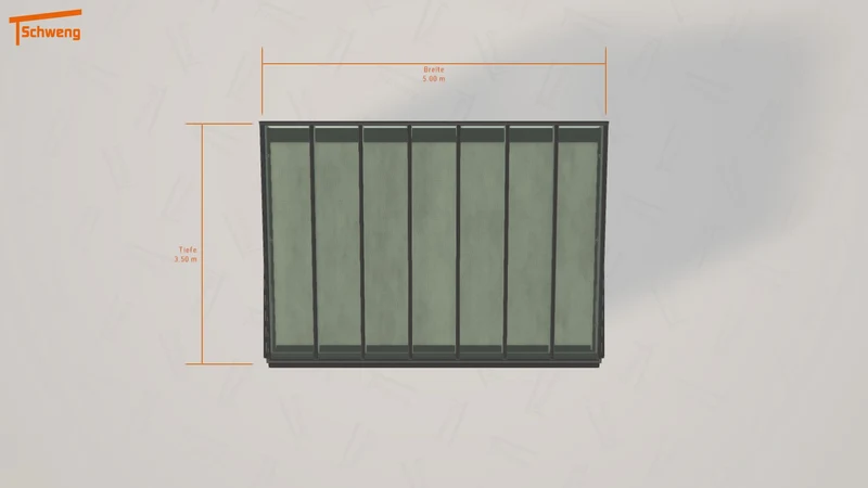 #DE Schweng Terrassenüberdachung S350 (ID jjnvpn)