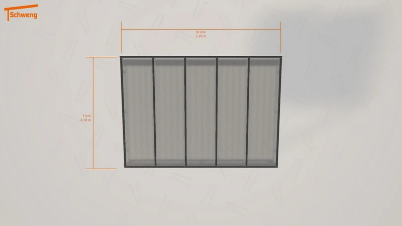 #DE Schweng Terrassenüberdachung S400 (ID 5mdb8r)