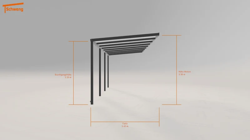 #DE Schweng Terrassenüberdachung S350 (ID 9w5ky3)