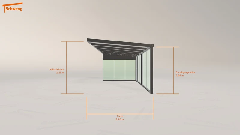 #DE Schweng Terrassenüberdachung S400 (ID 779rn5)