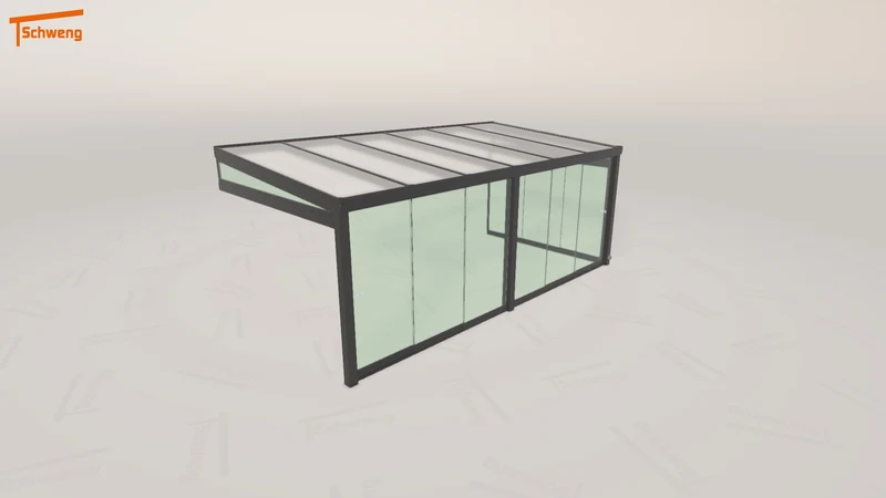 #DE Schweng Terrassenüberdachung S400 (ID 2qkpzj)