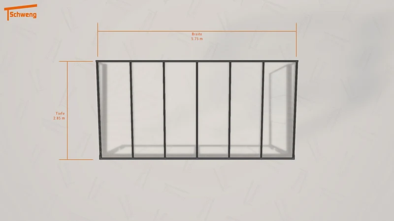 #DE Schweng Terrassenüberdachung S400 (ID 2qkpzj)