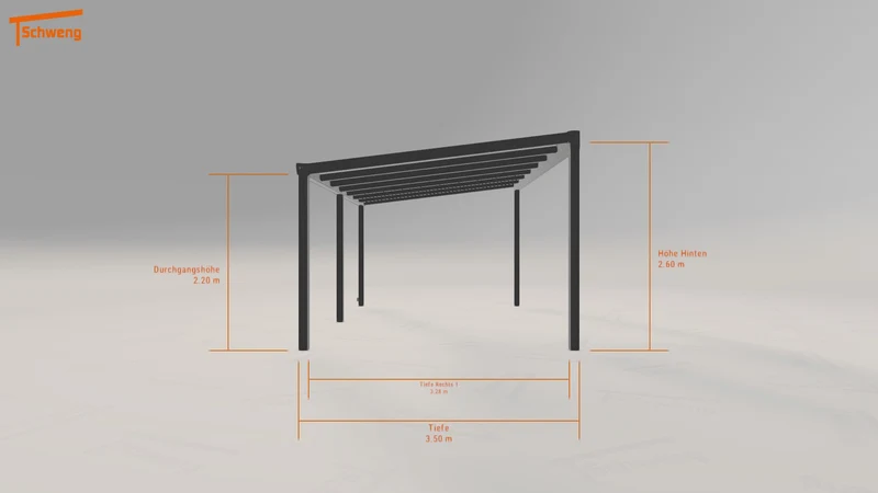 #DE Schweng Terrassenüberdachung S400 (ID v4dvjy)