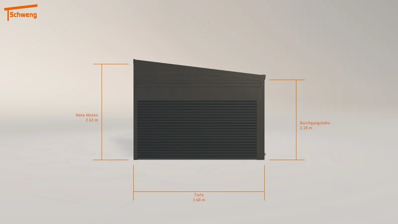 #DE Schweng Pultdachcarport S400 (ID ygkgv3) #MTG