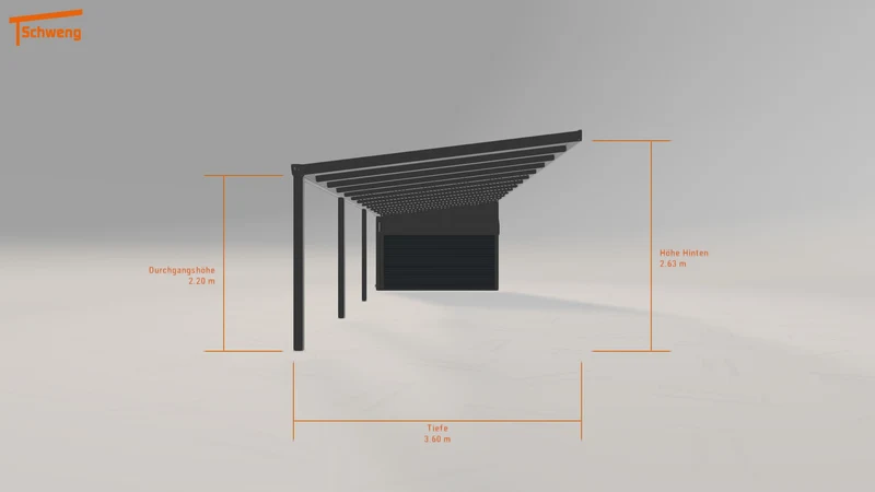 #DE Schweng Pultdachcarport S400 (ID ygkgv3) #MTG