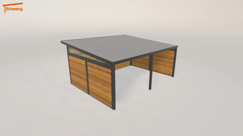 #DE Schweng Pultdachcarport S400 (ID zb478w)