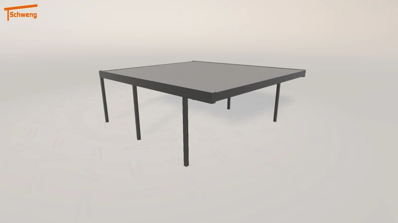#AT Schweng Flachdachcarport C600 (ID 9w5q24)