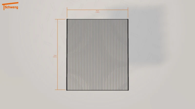 #AT Schweng Flachdachcarport C600 (ID 9w5q24)