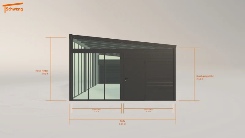 #DE Schweng Pultdachcarport S400 (ID 33g4m9)