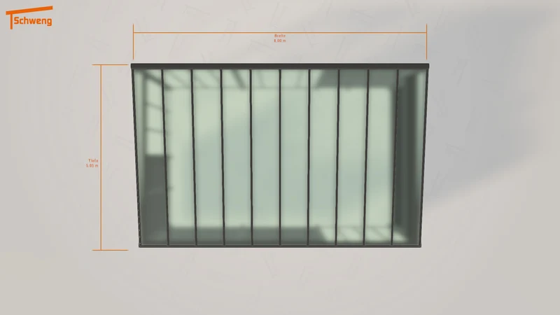 #DE Schweng Pultdachcarport S400 (ID 33g4m9)
