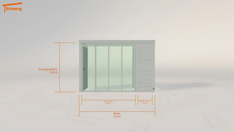 #AT Schweng Terrassenüberdachung S350 (ID 9w5b38)