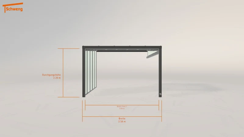 #DE Schweng Terrassenüberdachung S350 (ID g7byp4)