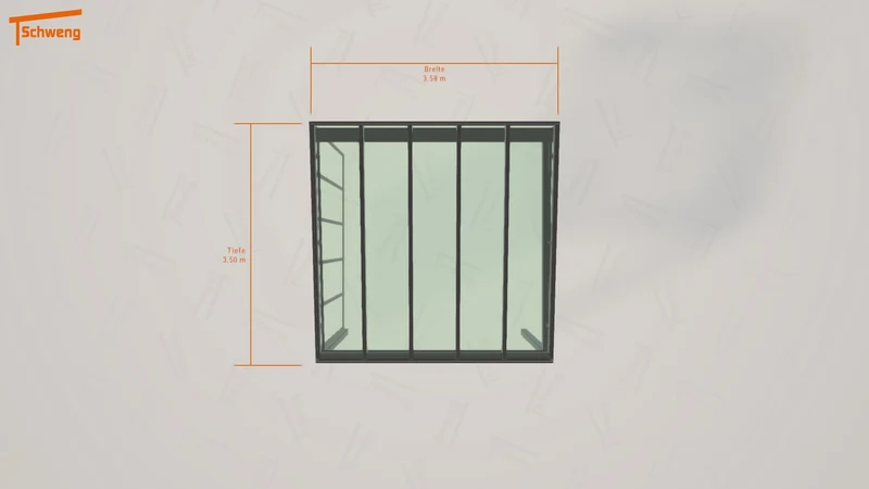 #DE Schweng Terrassenüberdachung S350 (ID g7byp4)