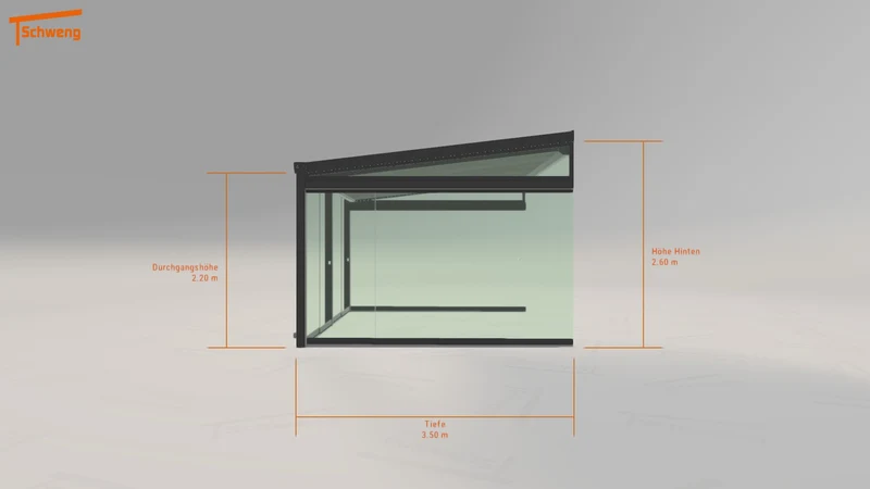 #DE Schweng Terrassenüberdachung S400 (ID w3rqyy)