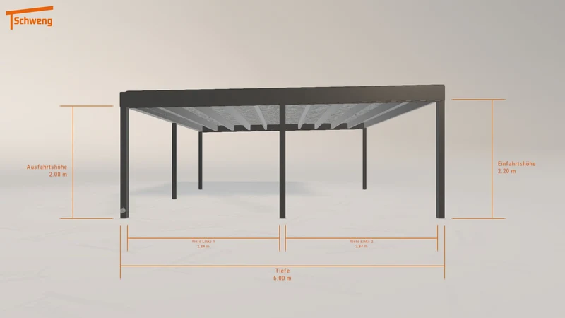 #DE Schweng Flachdachcarport C600+ (ID 779882) #MTG