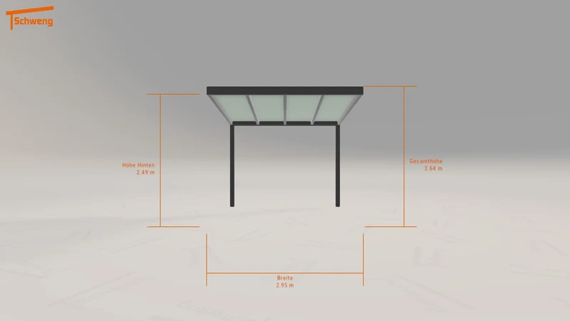 #DE Schweng Terrassenüberdachung S350 (ID 9w5mm3)