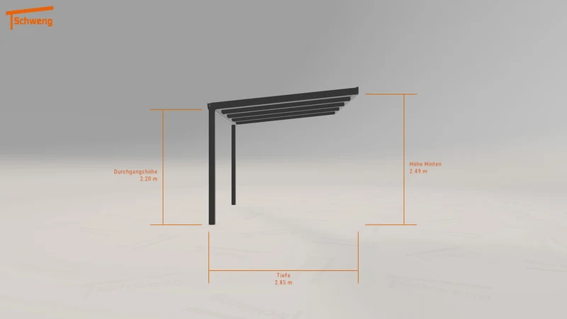 #DE Schweng Terrassenüberdachung S350 (ID 9w5mm3)