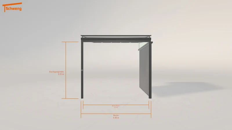 #DE Schweng Terrassenüberdachung S400 (ID jjnbg7)
