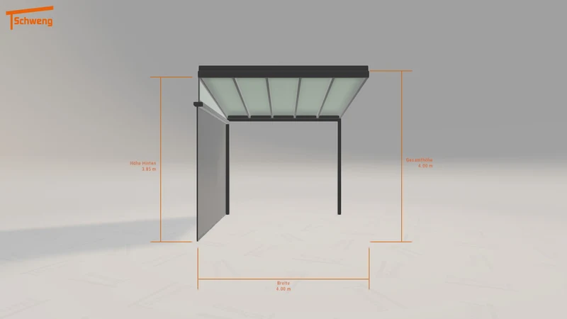 #DE Schweng Terrassenüberdachung S400 (ID jjnbg7)