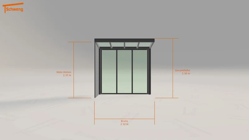 #DE Schweng Terrassenüberdachung S350 (ID 5mdp7q)