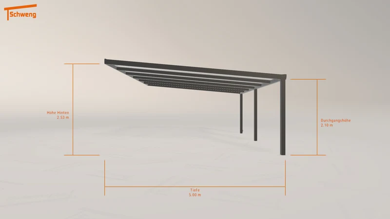#DE Schweng Terrassenüberdachung S400 (ID pbdr5z)