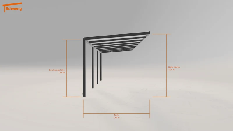#DE Schweng Terrassenüberdachung S350 (ID bk7xdp)