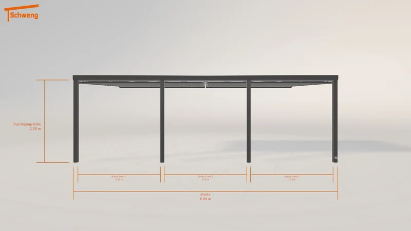 #AT Schweng Terrassenüberdachung S400 (ID x732z9)