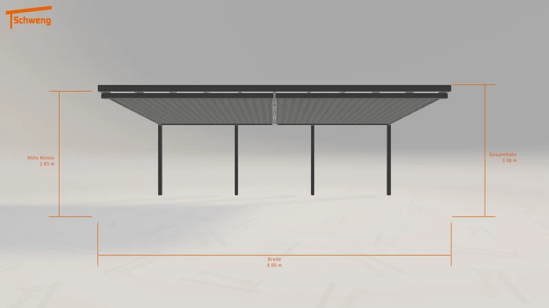 #AT Schweng Terrassenüberdachung S400 (ID x732z9)