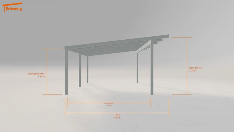 #AT Schweng Pultdachcarport S400 (ID 85y4nx) #MTG