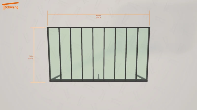 #DE Schweng Terrassenüberdachung S400 (ID k2gz5y)