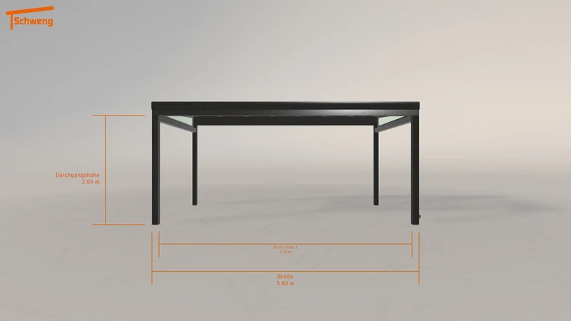 #DE Schweng Terrassenüberdachung S400 (ID 33kb5w)