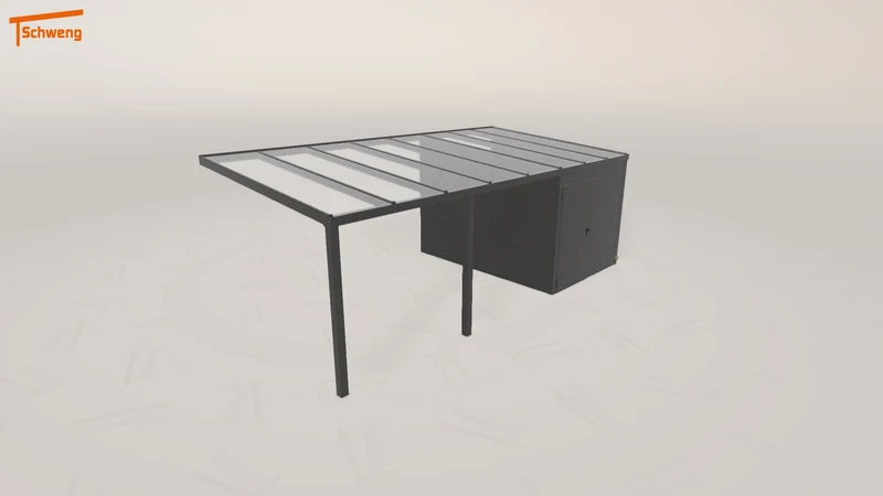 #DE Schweng Pultdachcarport S350 (ID jjnyrm) #MTG