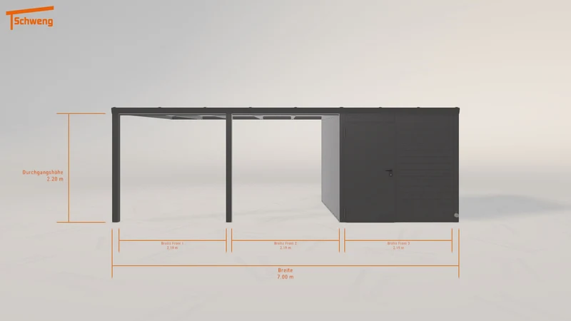 #DE Schweng Pultdachcarport S350 (ID jjnyrm) #MTG