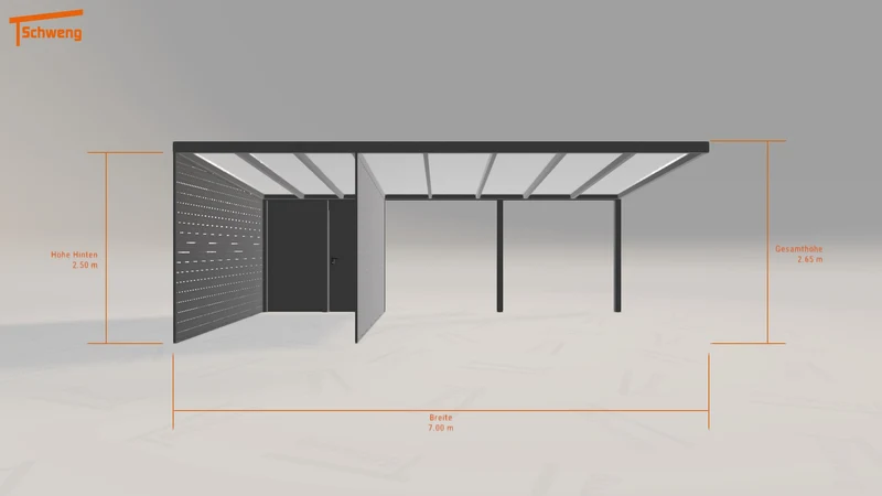 #DE Schweng Pultdachcarport S350 (ID jjnyrm) #MTG