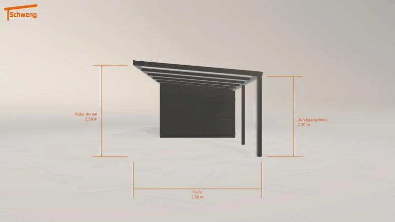 #DE Schweng Pultdachcarport S350 (ID jjnyrm) #MTG
