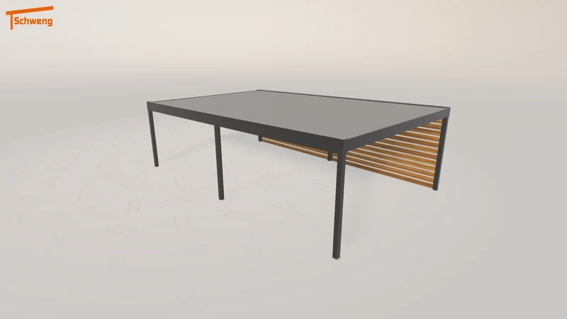 #DE Schweng Flachdachcarport C600 (ID k2g53j) #MTG