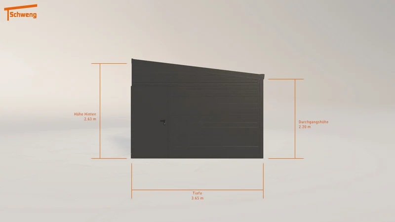 #DE Schweng Pultdachcarport S400 (ID dvwvn8) #MTG
