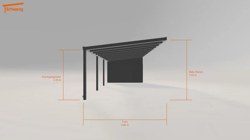 #DE Schweng Pultdachcarport S400 (ID dvwvn8) #MTG